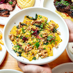 Sage & Pumpkin Ravioli